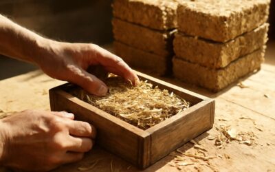 Green Builds: Mastering making bricks with straw for sustainable homes