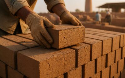 Making bricks is which sector, manufacturing.